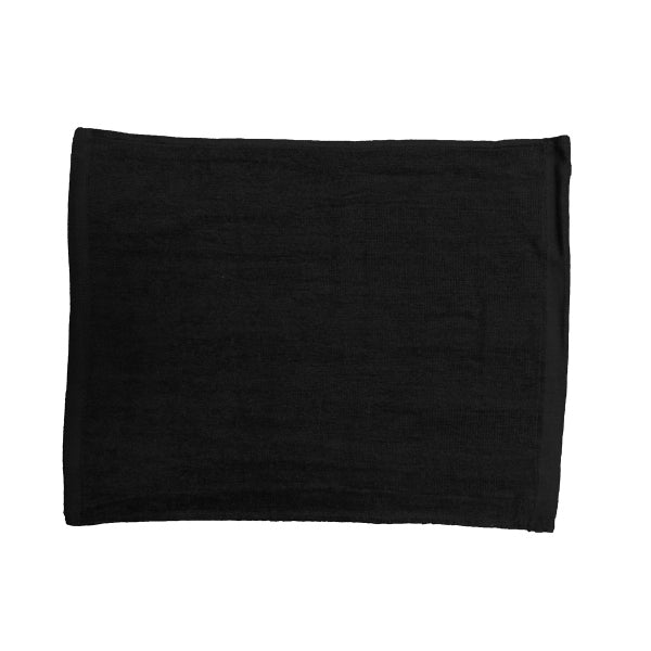 Black 15x18 Rally Towels