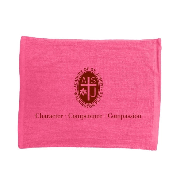 Neon Pink 15x18 Rally Towels
