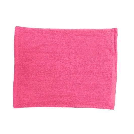 Neon Pink 15x18 Rally Towels