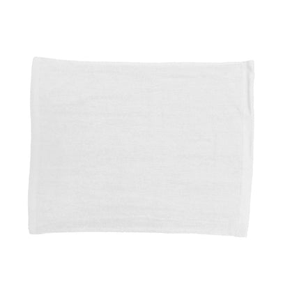 White 15x18 Rally Towels