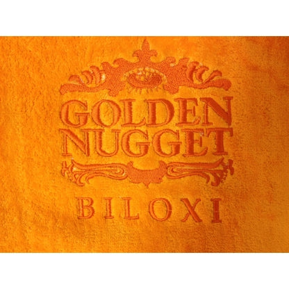 Orange 32x64 Terry Velour Beach Towels.