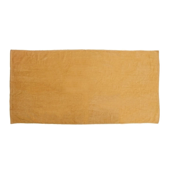Tan 32x64 Terry Velour Beach Towels.