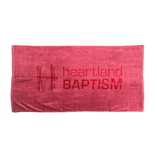 Burgundy 34x70 Terry Velour Beach Towels.