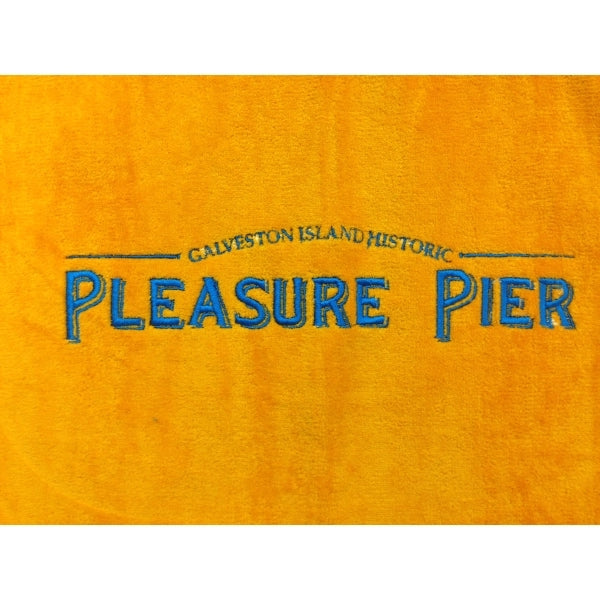 Orange 34x70 Terry Velour Beach Towels.