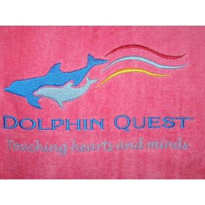 Neon Pink 32x64 Terry Velour Beach Towels.