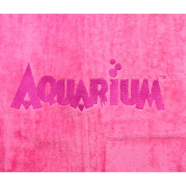 Neon Pink 32x64 Terry Velour Beach Towels.