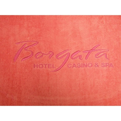 Neon Pink 32x64 Terry Velour Beach Towels.