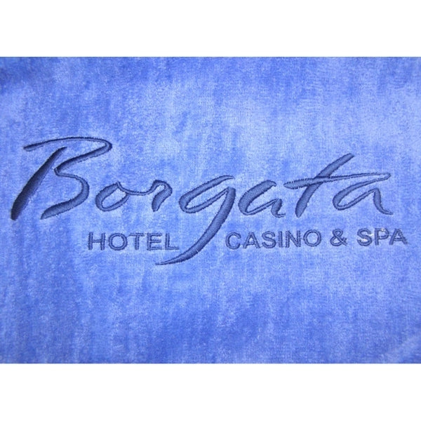 Caribbean Blue 28x58 Terry Velour Beach Towel