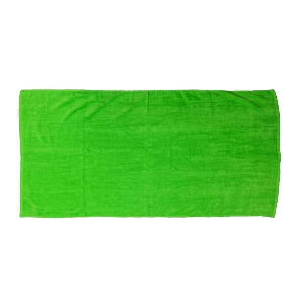 30x60 Terry Velour Promotional Beach Towel 11 Lb per Dz.