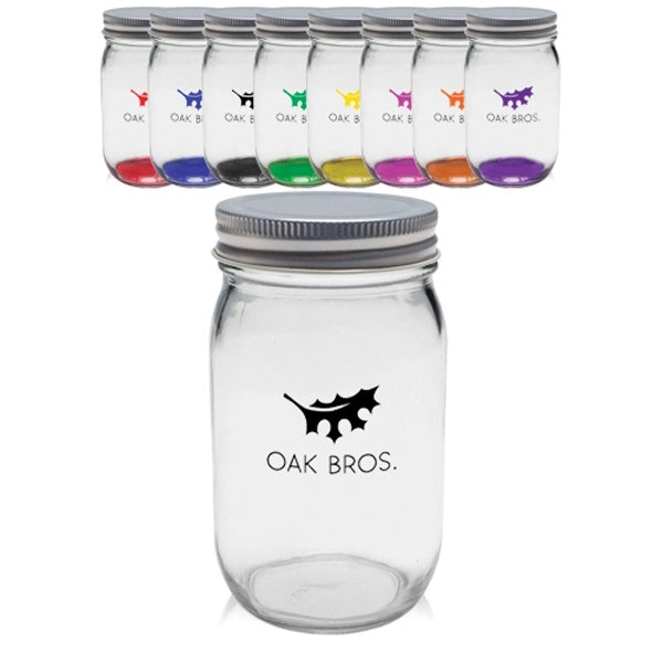 16 oz. Canning Lids Mason Jars