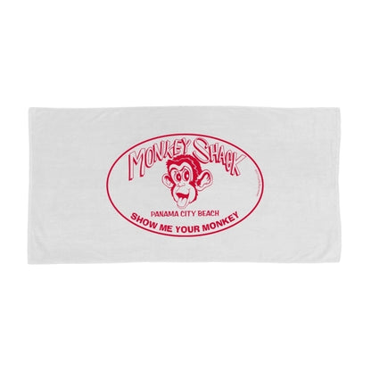 SILK White 30x60 Terry Velour Beach Towel.