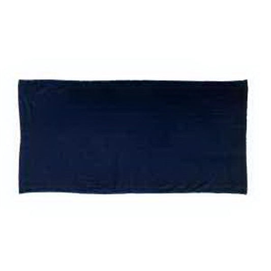 Black Ink SILK Navy Blue 30x60 Terry Velour Beach Towel.