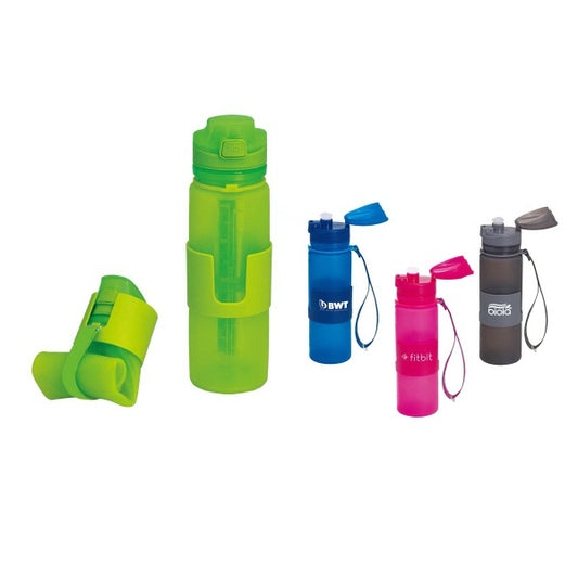 20 oz. Foldable Silicone Bottle