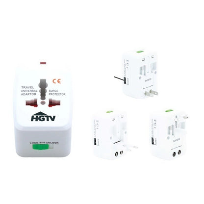 Universal Travel Adapter with USB Port