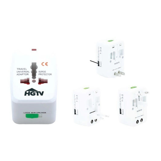 Universal Travel Adapter with USB Port