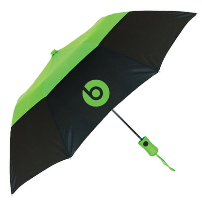 Vented Color Crown Umbrella - 42" arc, auto-open, windproof