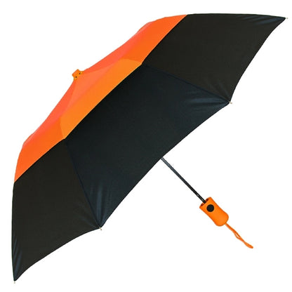 Vented Color Crown Umbrella - 42" arc, auto-open, windproof