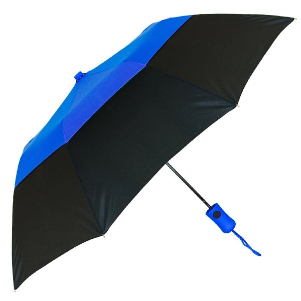 Vented Color Crown Umbrella - 42" arc, auto-open, windproof