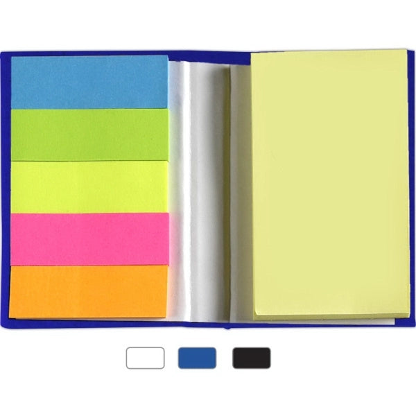 Atherton Compact Sticky Notes and Flags Notepad Notebook