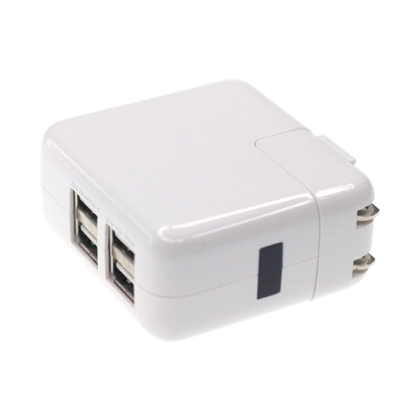 Logan Fast USB Wall Plug Charger 4-port Adapter