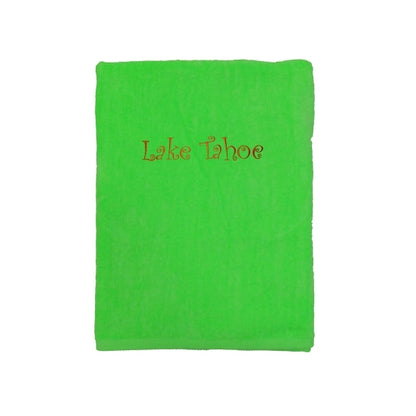 EMB 28x58 Terry Velour Beach Towel.