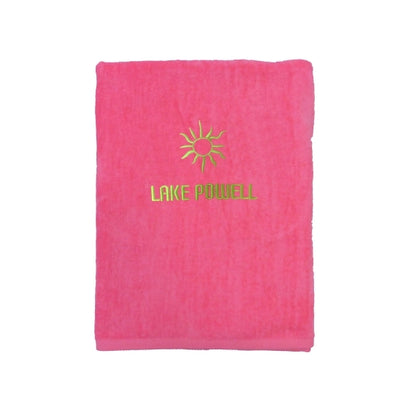 EMB 28x58 Terry Velour Beach Towel.