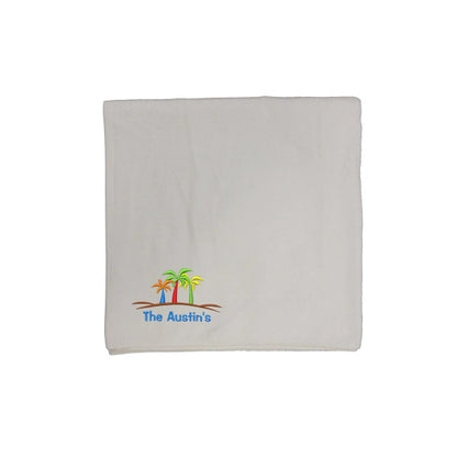 EMB 28x58 Terry Velour Beach Towel.