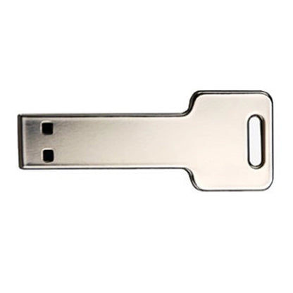 Dupont - Stamped stainless steel key shaped UDP flash drive.