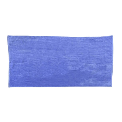 SILK Caribbean Blue 28x58 Terry Velour Beach Towel