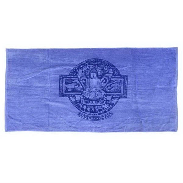 SILK Caribbean Blue 30x60 Terry Velour Beach Towel.