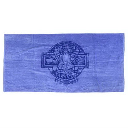 SILK Caribbean Blue 30x60 Terry Velour Beach Towel.