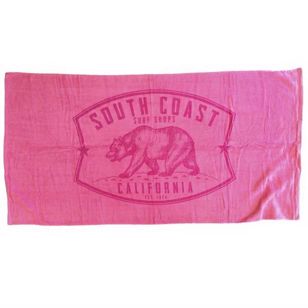 30x60 Terry Velour Promotional Beach Towel 11 Lb per Dz.