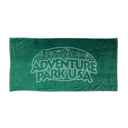 SILK Hunter Green 30x60 Terry Velour Beach Towel.