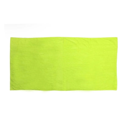 SILK Neon Yellow 28x58 Terry Velour Beach Towel