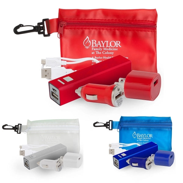 Power Tech Set in Zippered Pouch