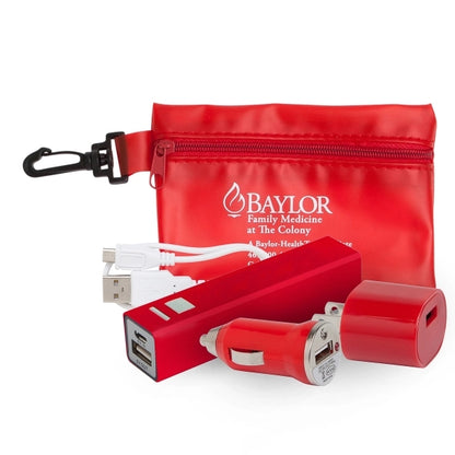 Power Tech Set in Zippered Pouch