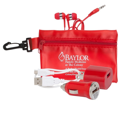 Audio Tech Kit in Zippered Case