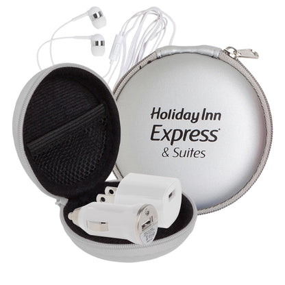 Deluxe Audio Tech Kit in Round EVA Case