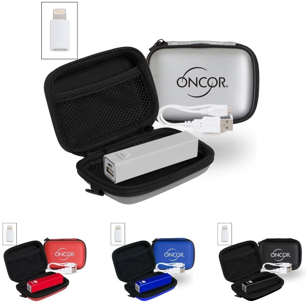 Power Bank in Rec Kit w/MFI Adapter