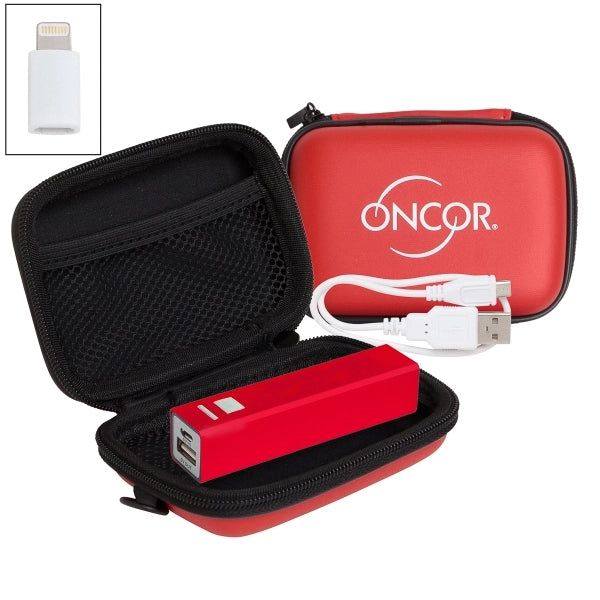Power Bank in Rec Kit w/MFI Adapter