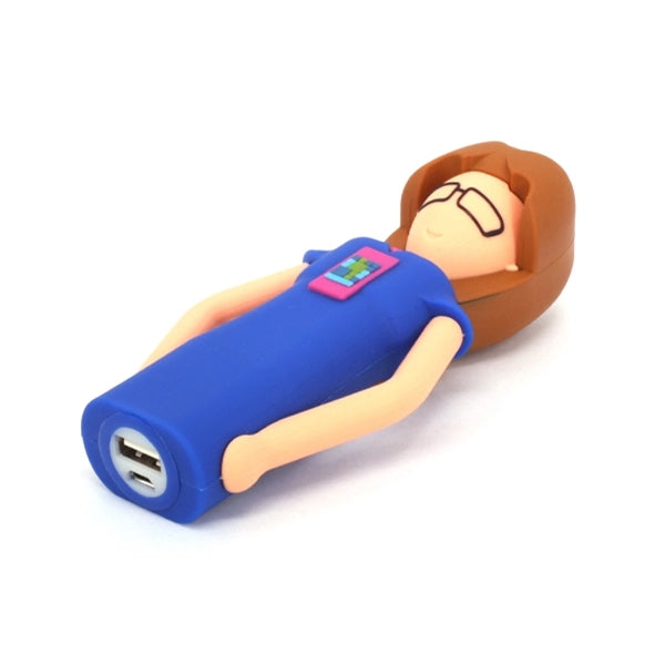 Custom PVC Power Bank - Woman Shaped