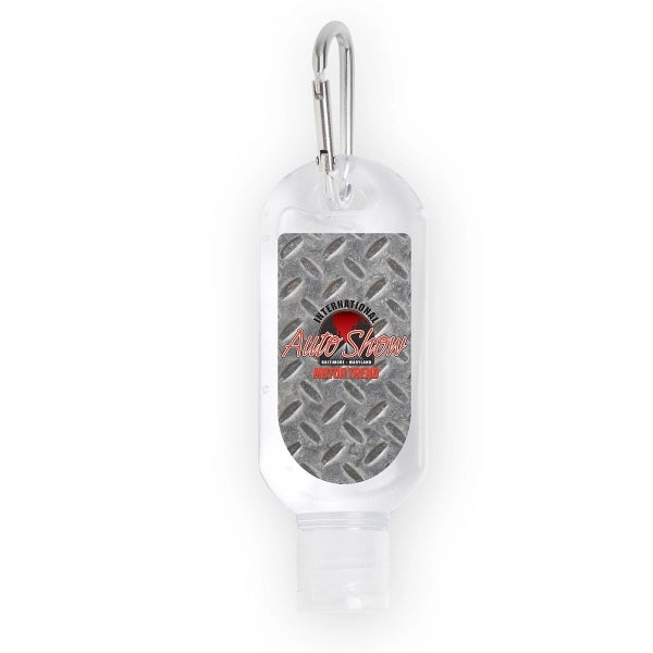 1.8 Ounce Hand Sanitizer with Carabiner