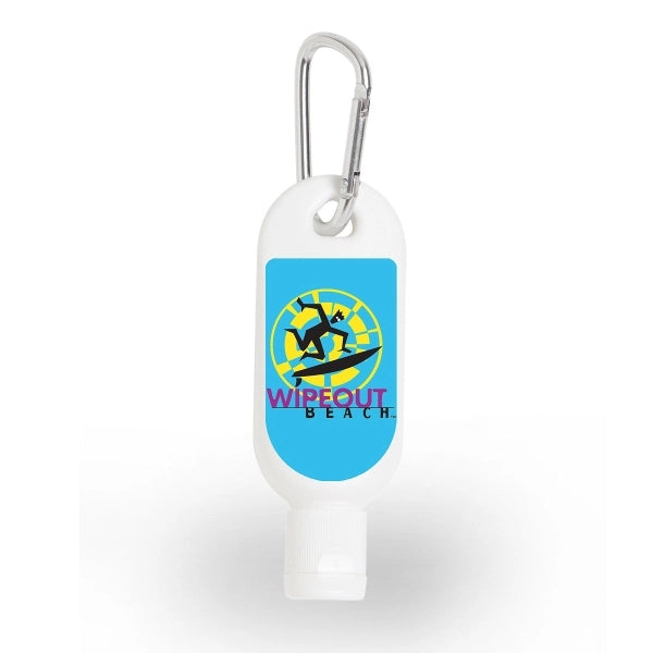 1 oz Sunscreen with Carabiner