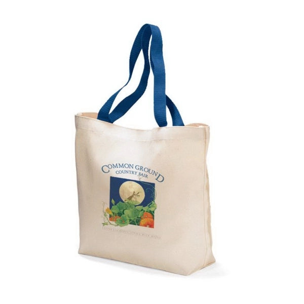 Colored Handle Tote