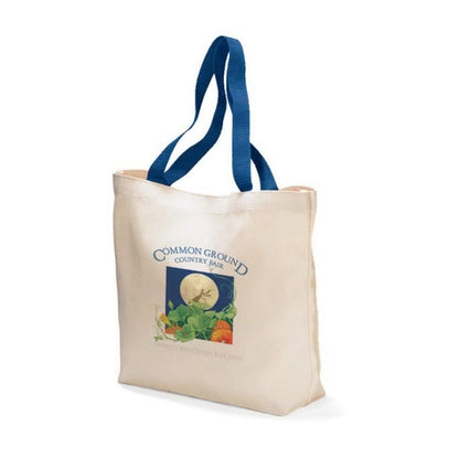 Colored Handle Tote