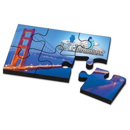 Ultra Vivid Recycled Wood Puzzle