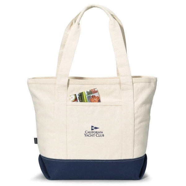 Newport Cotton Zippered Tote