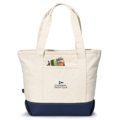 Newport Cotton Zippered Tote