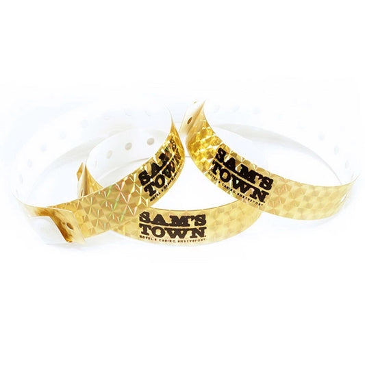 Custom Plastic Techno Wristbands
