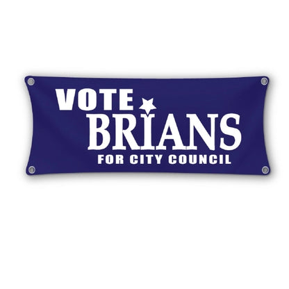 Custom 3' x 11' Vinyl Banners
